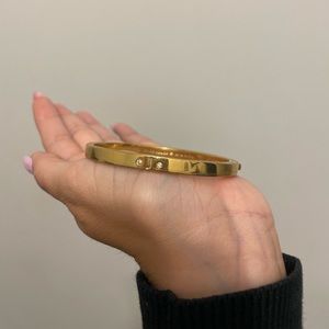 Kate spade bangle with a J